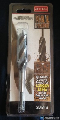 Naujas Armeg medžio grąžtas Wood Beaver 20 mm