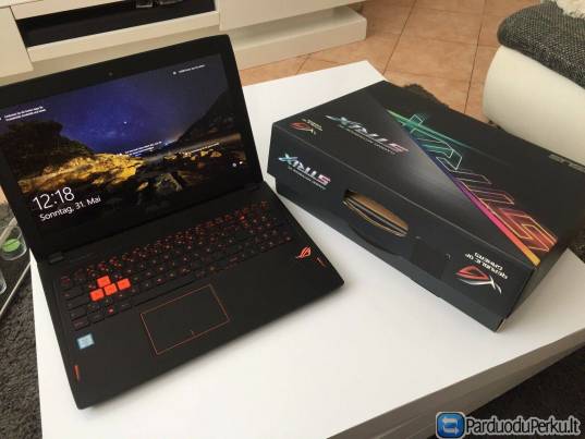„ASUS ROG Zephyrus G14 14“ žaidimų nešiojamasis kompiuteris - „AMD Ryzen 9“, 16 GB, 1 TB SSD
