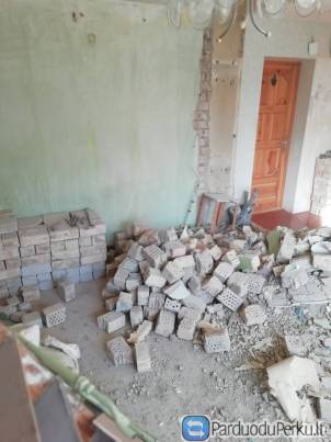 Atiduotu, dovanoju panaudotas plytas