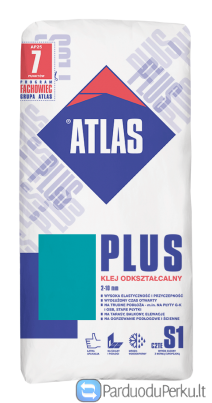 Atlas mišiniai klijai tinkai gruntai geros kainos