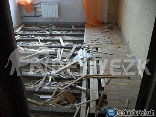 Atliekame griovimo darbus, šiukšlių išvežimo pasla