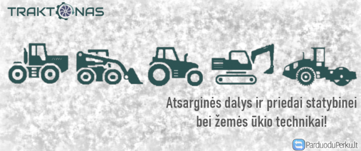Atsarginės dalys ir priedai Jūsų statybinei ir žemės ūkio technikai – www.traktonas.lt
