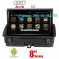 Audi Q3 automobilio garso radijo atnaujinti "Android" GPS navigacijos fotoaparatas