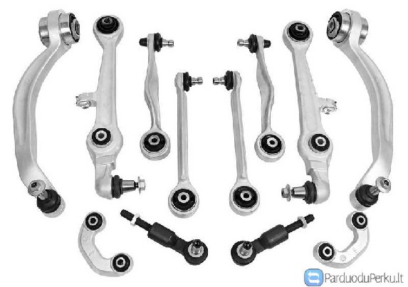 AUDI/VW Naujas priekinės važiuoklės komplektas nuo 126 Eur