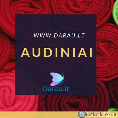 Audiniai internetu www.darau.lt