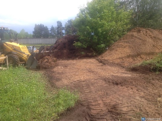 Augalinio sluoksnio nuėmimas