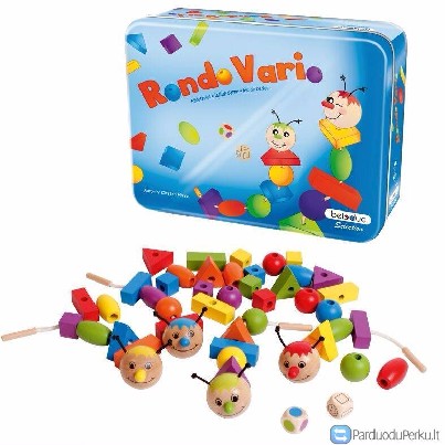 Aukštos kokybės  mediniai žaislai Beleduc, Lena, Bino, Plan