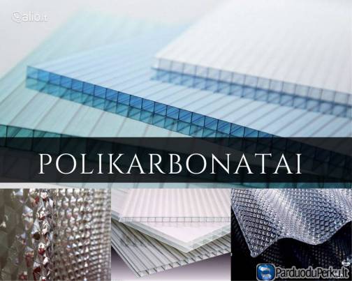 Aukštos kokybės neišlengvintas dvisienis polikarbonatas