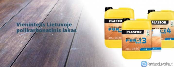 Aukštos kokybės parketinis lakas