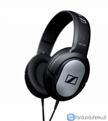 Ausinės SENNHEISER HD 201, Juodos