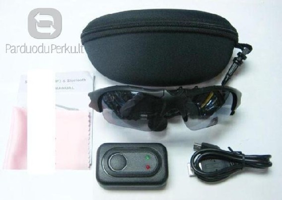 Ausinukai, Tamsinti akiniai, MP3 grotuvas viename!