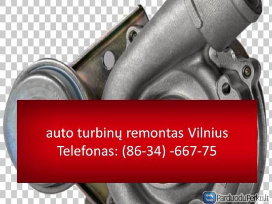auto turbinu remontas Vilnius