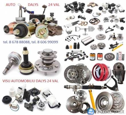 Automobilių dalys 24 Val Vilniuje