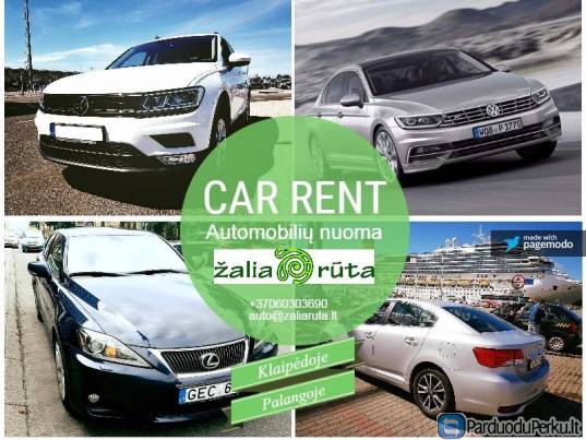 Automobilių nuoma Klaipėdoje