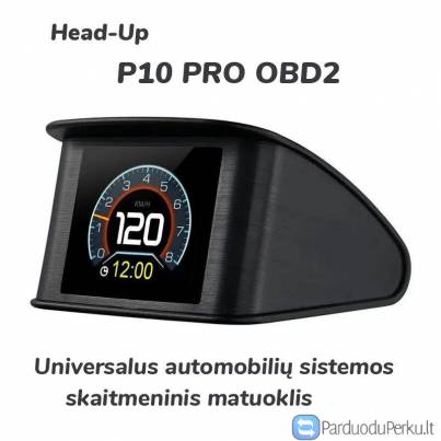 Automobilių sistemos skaitmeninis matuoklis P10-PRO OBD2