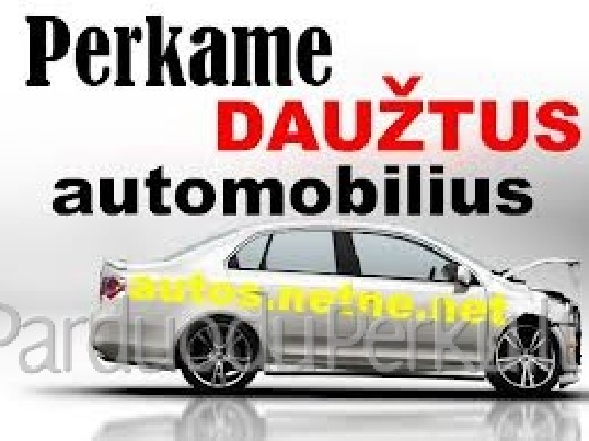 Automobilių supirkimas geriausiomis kainomis