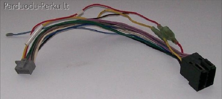 Automobilinės magnetolos euro jungtis