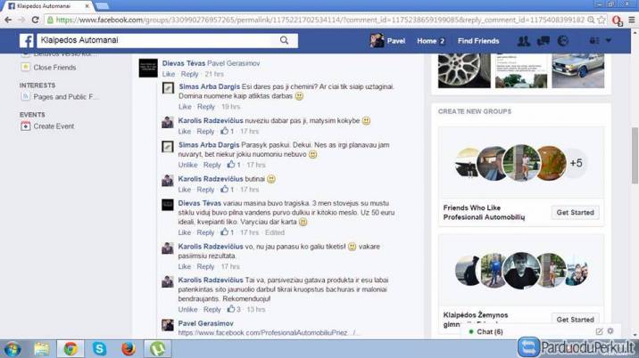 Automobilio cheminis valymas Klaipėdoje