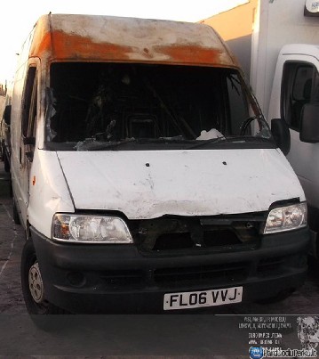 Automobilis ardomas dalimis Citroen Relay, 2002.01 - 2006.12