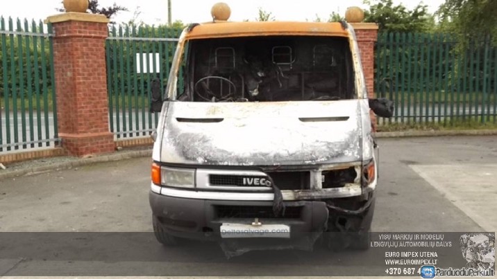 Automobilis ardomas dalimis Iveco Daily, 2000.01 - 2005.12 2