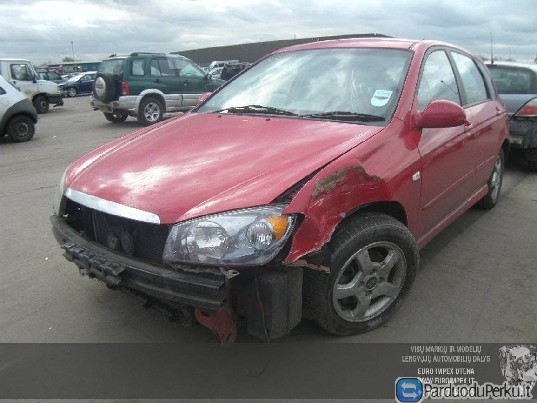 Automobilis ardomas dalimis Kia	Cerato, 2004.03 - 2008.06 1.