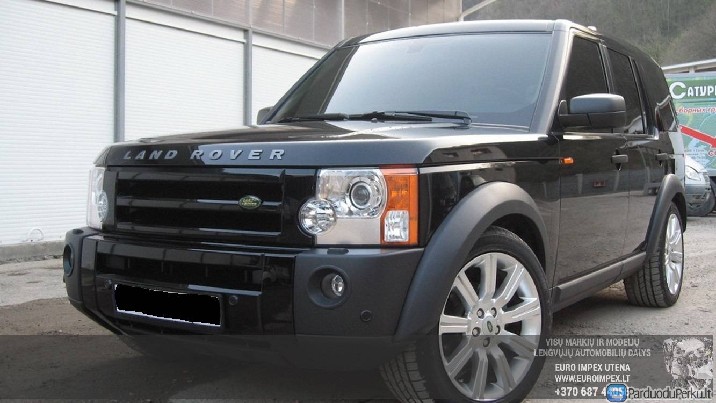 Automobilis ardomas dalimis Land Rover Discovery, 2004.07 - 