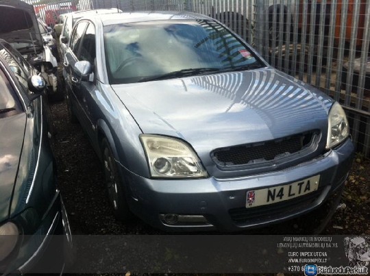 Automobilis ardomas dalimis Opel Signum, 2003.05 - 2008.06 2