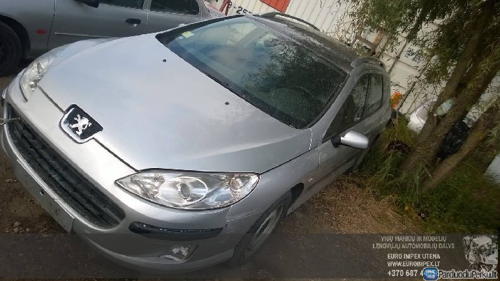 Automobilis ardomas dalimis Peugeot 407, 2004.05 - 2010.12 2