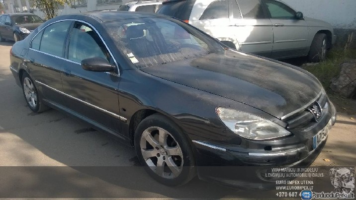 Automobilis ardomas dalimis Peugeot 607, 2004.07 - 2010.12 f