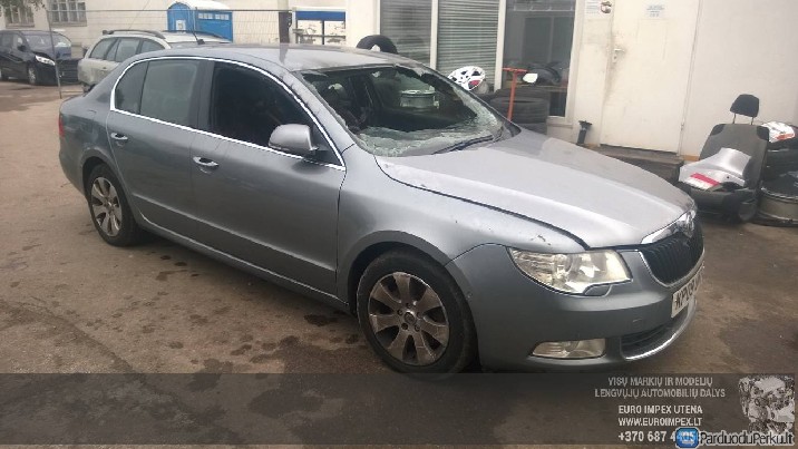 Automobilis ardomas dalimis Skoda Superb 2008.03 --> 2.0 TDI