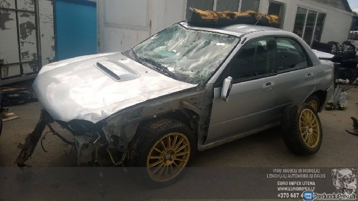 Automobilis ardomas dalimis Subaru Impreza, WRX 2001.01 --> 