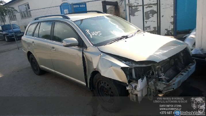 Automobilis ardomas dalimis Toyota Avensis, 2006.03 - 2008.1