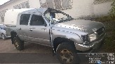 Automobilis ardomas dalimis Toyota	Hilux, 1997.12 - 2005.07 