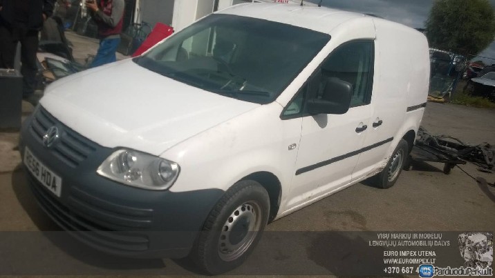 Automobilis ardomas dalimis Volkswagen Caddy, 2004.03 - 2010
