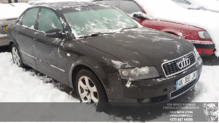 AUTOMOBILIU DALYS - AUDI A4, B6 2000.11 - 2004.12 2.4 120KW 