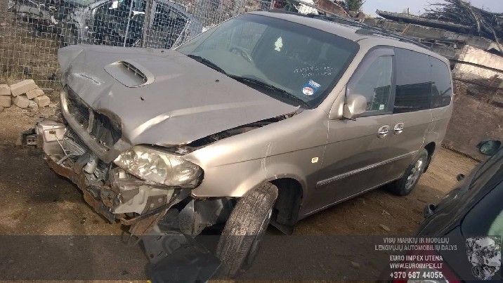 AUTOMOBILIU DALYS - KIA SEDONA, 2001.01 - 2005.12 2.9 125KW 