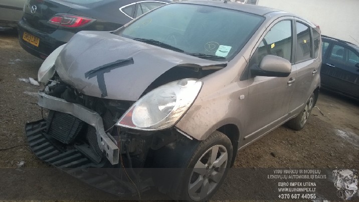AUTOMOBILIU DALYS - NISSAN NOTE, 2006.03 - 2013.06 1.5 DCI 6