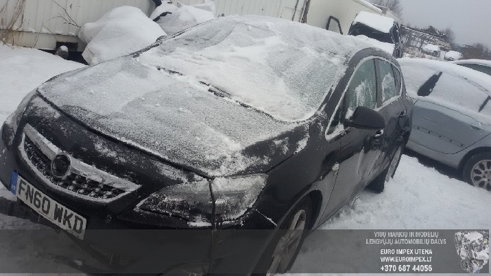 AUTOMOBILIU DALYS - OPEL ASTRA J 2009.12 -- 1.7 CDTI 81KW 20