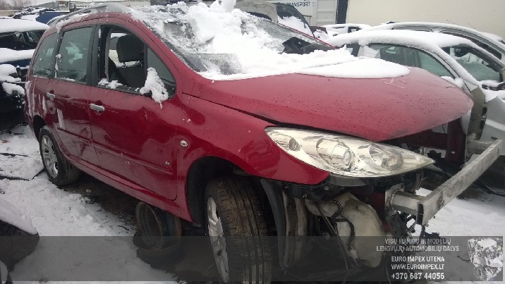 AUTOMOBILIU DALYS - PEUGEOT 307, 2005.06 - 2008.06 1.6 HDI 8