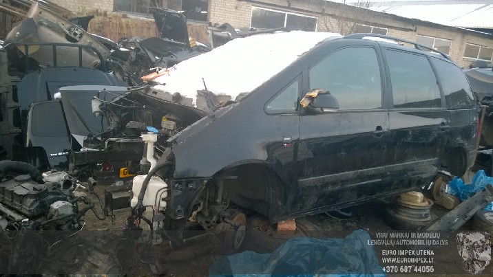 AUTOMOBILIU DALYS - SEAT ALHAMBRA, 2010.03 -- 2.0 TDI 103KW 