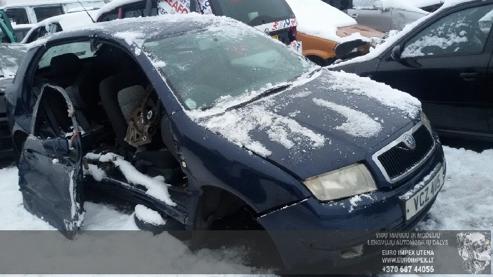AUTOMOBILIU DALYS - SKODA FABIA, 1999.08 - 2005.10 1.9 TDI 7