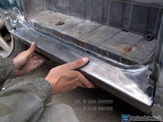 Automobiliu remontiniai slenksciai