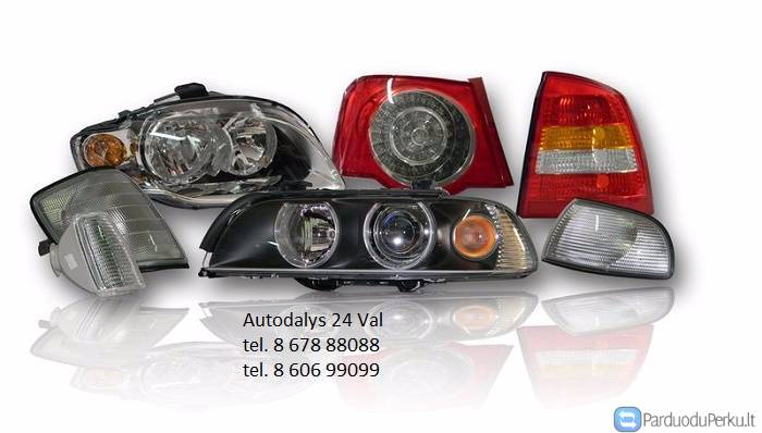 Automobiliu Zibintai. Naudoti ir Nauji.