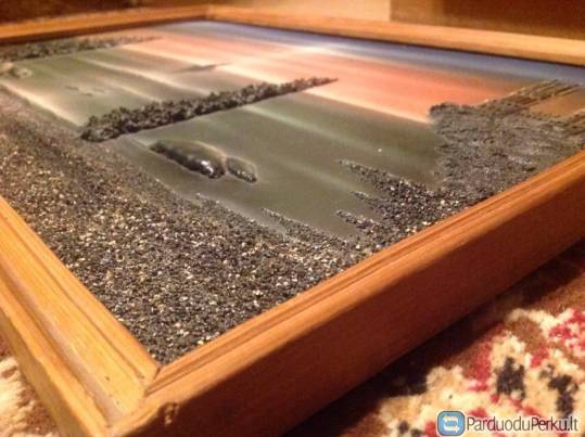 Autorinis ir nepakartojamas darbas- gali buti grazi interjero detale ar dovana !