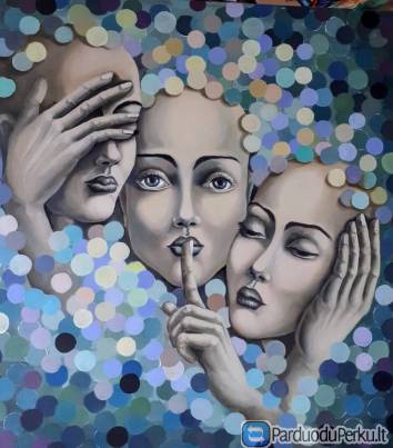 autorinis paveikslas Nieko ne matau...