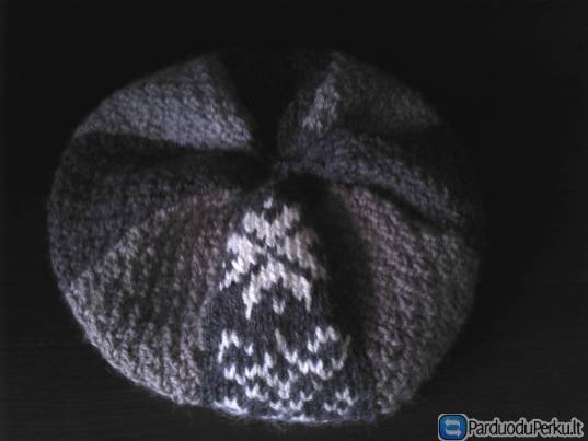 Avies vilnos moteriška kepurė