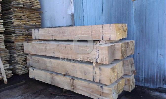 ąžuoliniai brusai pavėsinėms