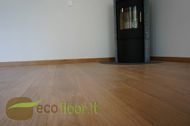 Azuolo ar uosio masyvo lentos grindims