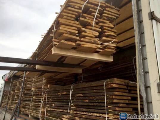 Ąžuolo lentos - natūrali drėgmė ir 8% - išrūšiuota