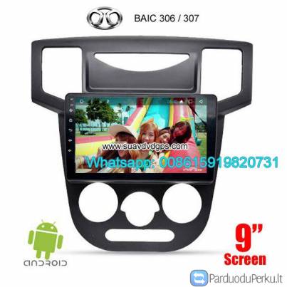 BAIC 306 307 Car audio radio update android GPS navigation camera